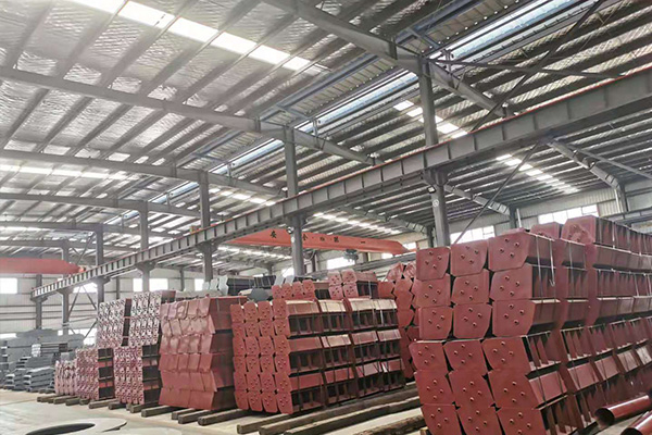 Finished product area